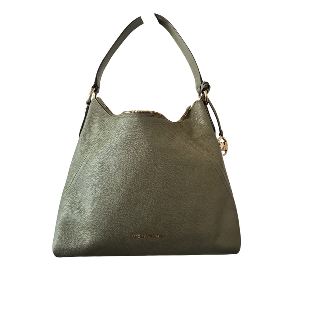 Michael Kors Green Hobo Bag with Slouchy Design